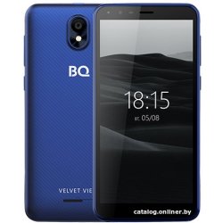             Смартфон BQ-Mobile BQ-5300G Velvet View (синий)        