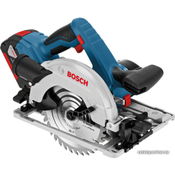            Дисковая (циркулярная) пила Bosch GKS 18 V-LI R Professional 06016A2100 (с 2-мя АКБ, кейс)        
