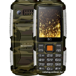             Мобильный телефон BQ-Mobile BQ-2430 Tank Power (камуфляж/серебристый)        