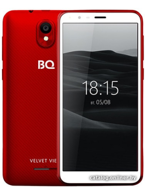             Смартфон BQ-Mobile BQ-5300G Velvet View (красный)        