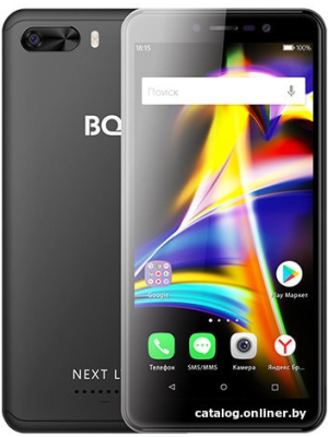             Смартфон BQ-Mobile BQ-5508L Next LTE (черный)        