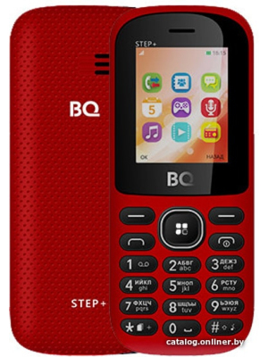             Мобильный телефон BQ-Mobile BQ-1807 Step+ (красный)        