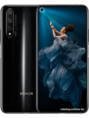             Смартфон Honor 20 международная версия (полночный черный)        