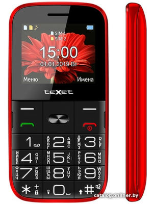             Мобильный телефон TeXet TM-B227 (красный)        