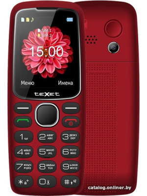             Мобильный телефон TeXet ТМ-B307 (красный)        