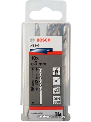             Набор оснастки Bosch 2608595062 (10 предметов)        