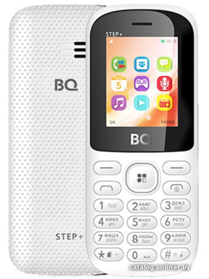             Мобильный телефон BQ-Mobile BQ-1807 Step+ (белый)        
