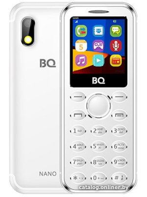             Мобильный телефон BQ-Mobile BQ-1411 Nano (серебристый)        