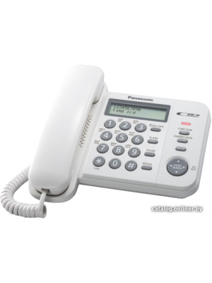             Проводной телефон Panasonic KX-TS2356RUW (белый)        