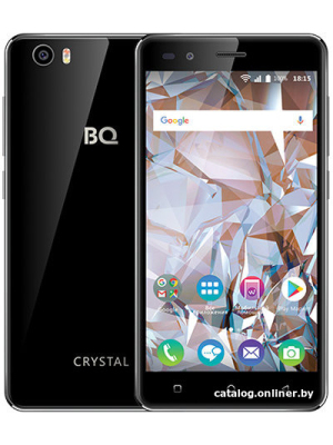             Смартфон BQ-Mobile BQ-5054 Crystal (черный)        
