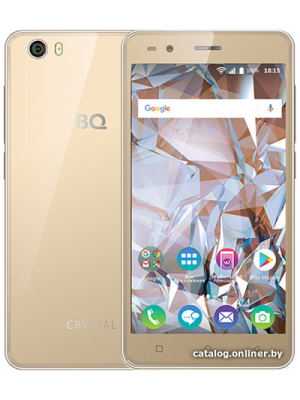             Смартфон BQ-Mobile BQ-5054 Crystal (золотистый)        