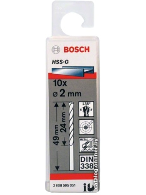             Набор оснастки Bosch 2608595051 (10 предметов)        