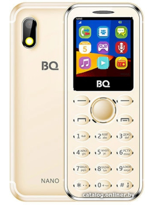             Мобильный телефон BQ-Mobile BQ-1411 Nano (золотистый)        