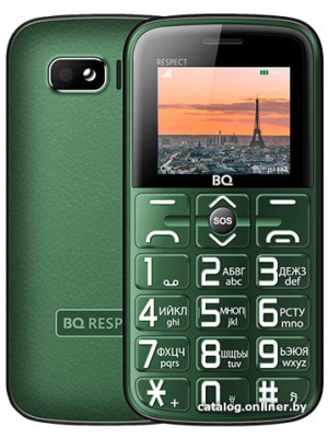            Мобильный телефон BQ-Mobile BQ-1851 Respect (зеленый)        