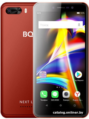             Смартфон BQ-Mobile BQ-5508L Next LTE (красный)        