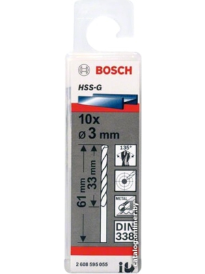            Набор оснастки Bosch 2608595055 (10 предметов)        